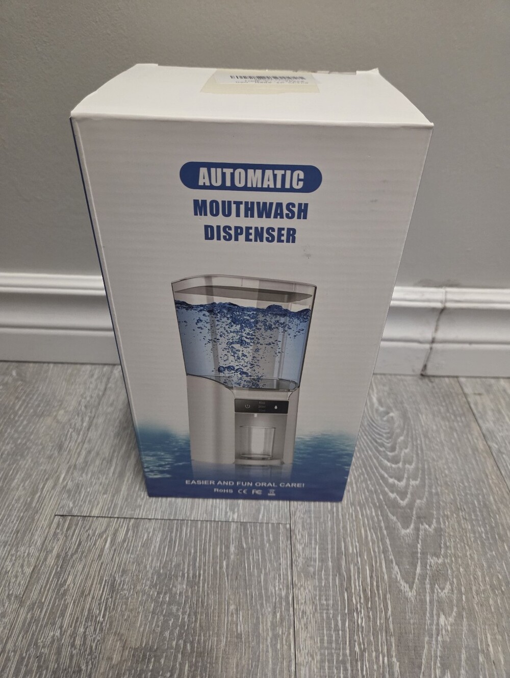 Automatic Mouthwash Dispenser - Black